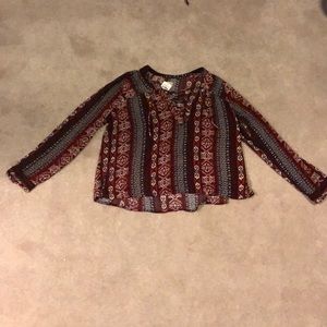 Hollister long sleeve shirt